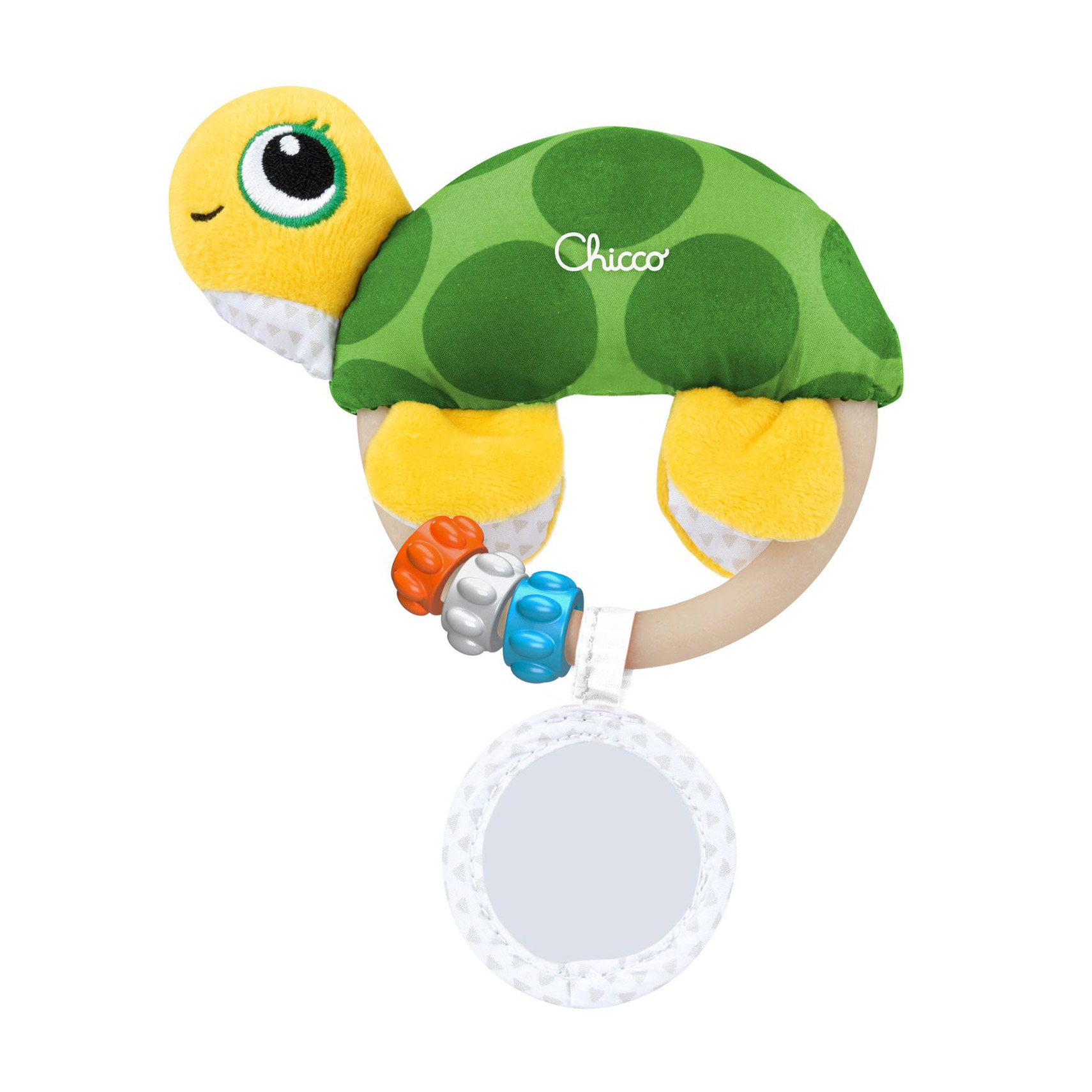 

Дитяча іграшка-брязкальце Chicco Черепашка, 14*10.5*4 см, з народження (11560.00)