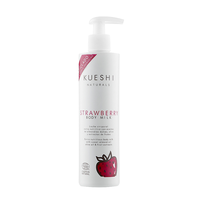 

Молочко для тіла Kueshi Naturals Strawberry Body Milk Полуниця, 250 мл