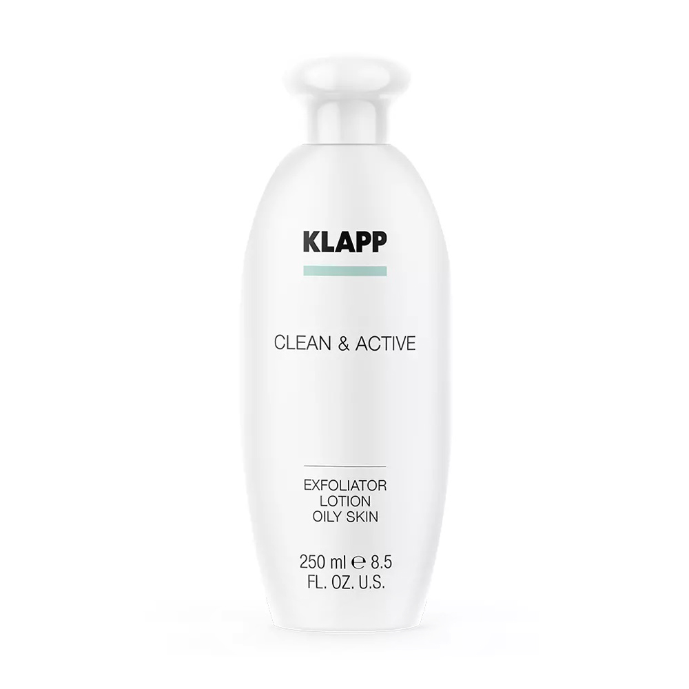 

Уцінка! Ексфоліатор для жирної шкіри обличчя Klapp Clean & Active Exfoliator Lotion Oily Skin, 250 мл