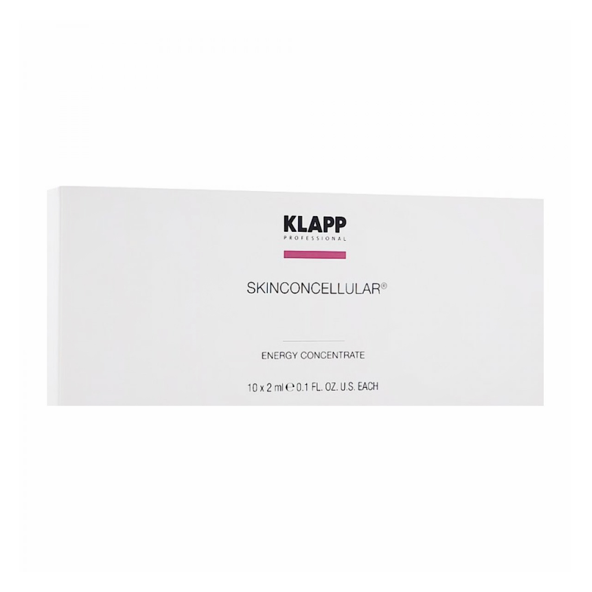 

Ампули для обличчя Klapp Skin Con Cellular Energy Concentrate, 10*2 мл