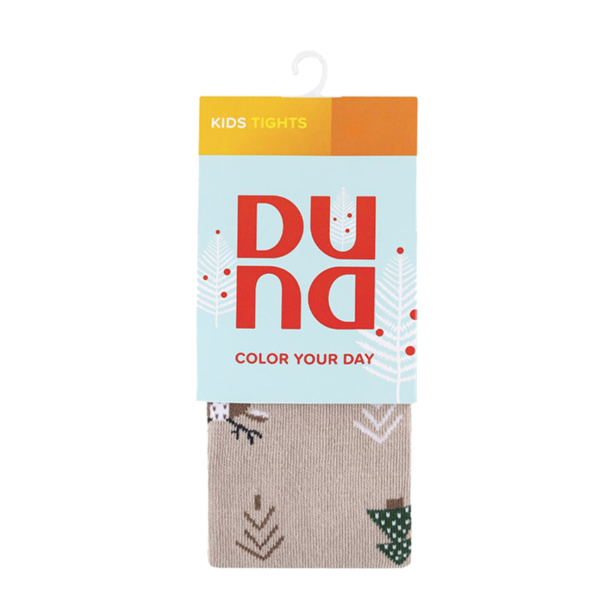 

Дитячі колготки Duna 4464 темний сіро-бежевий, розмір 98-104