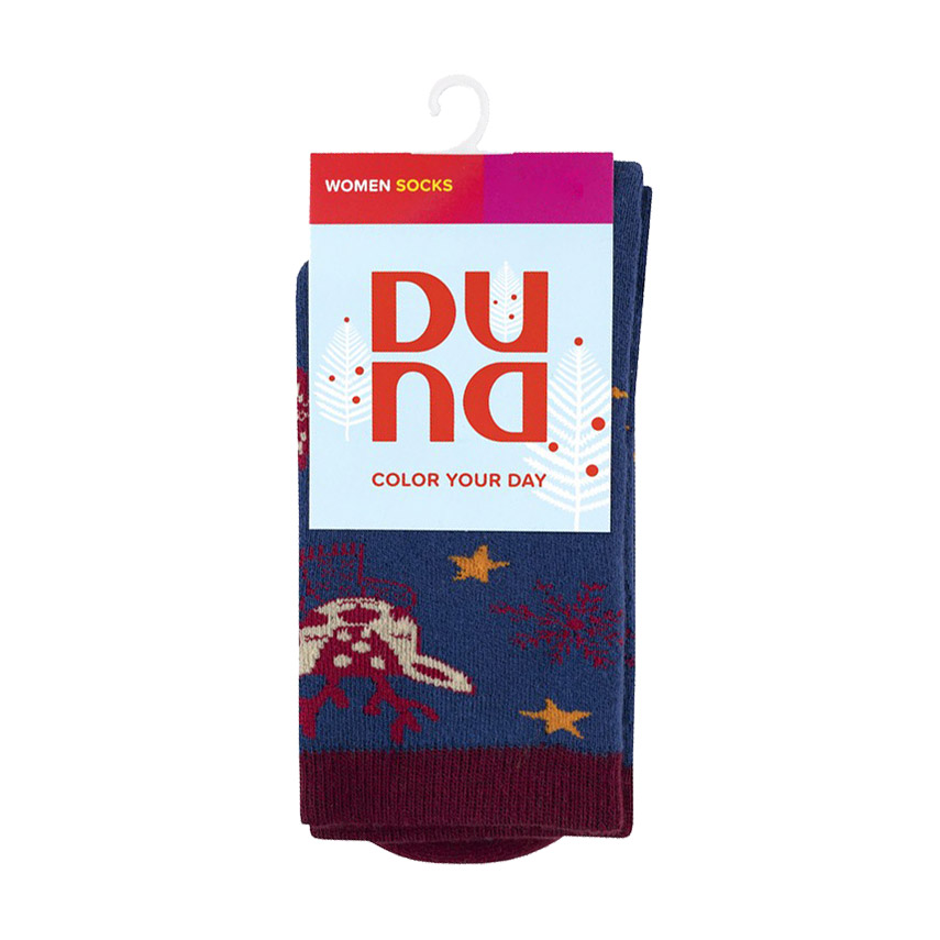 

Шкарпетки жіночі Duna 3111 сині, розмір 21-23
