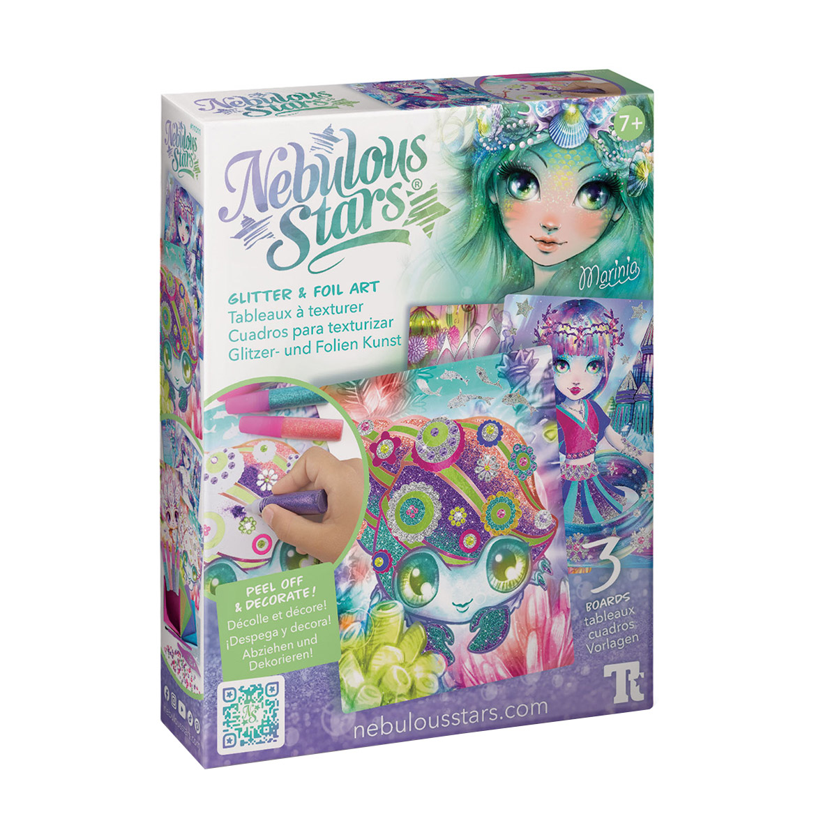 

Дитячий набір для творчості Nebulous Stars Зоряні блискітки та фольга, від 7 років (11011)