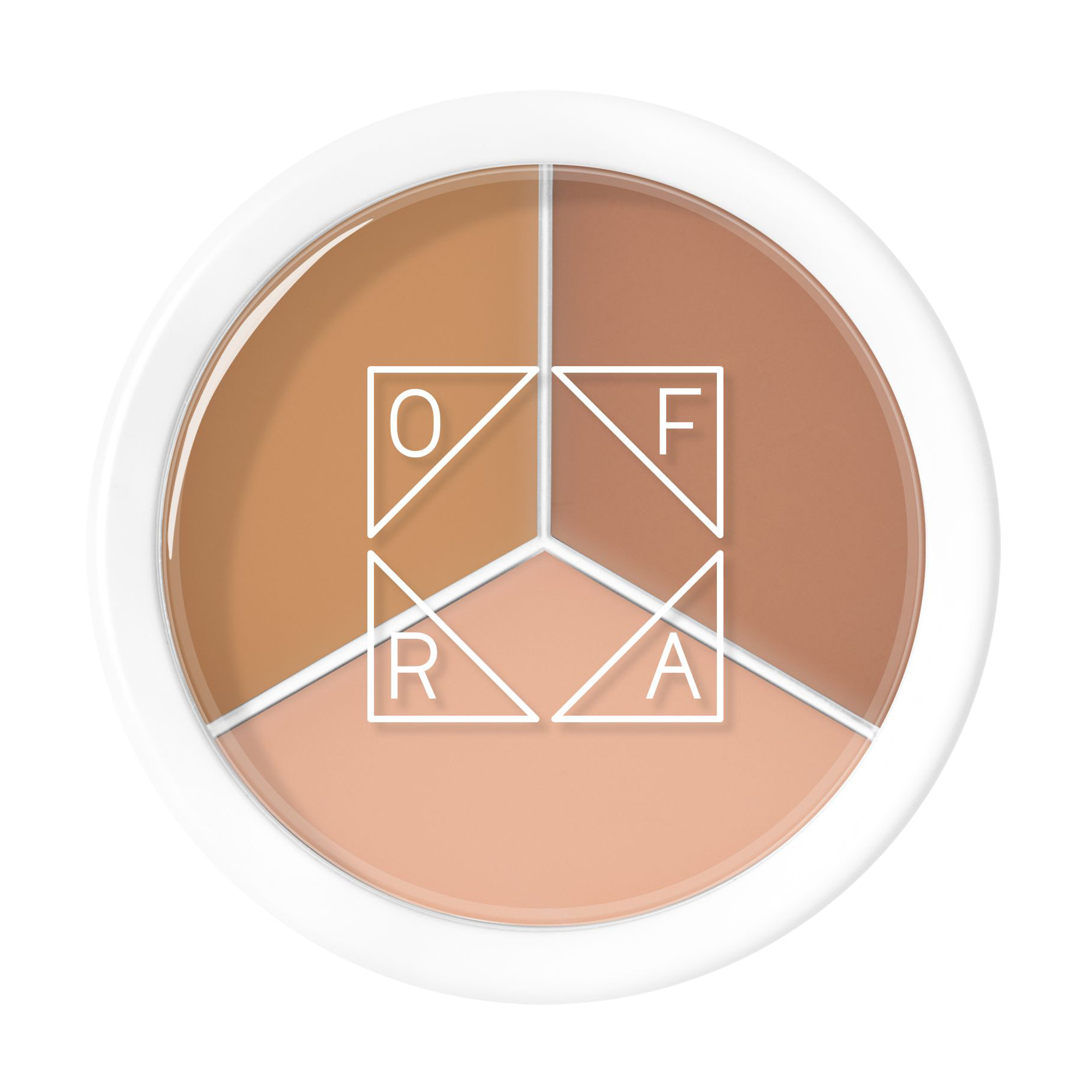 

Коректор для обличчя OFRA Corrector Tri-Pot Lite, Beige Medium, Amber, 4 г
