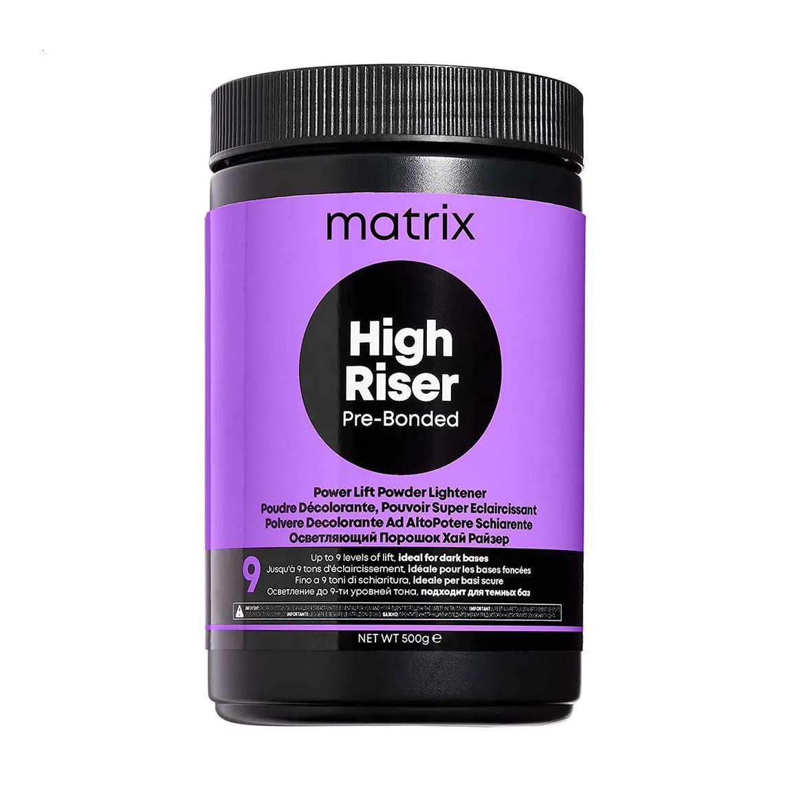 

Пудра Matrix High Riser Pre-Bonded з бондером, для освітлення волосся до 9-ти рівнів тону, 500 г