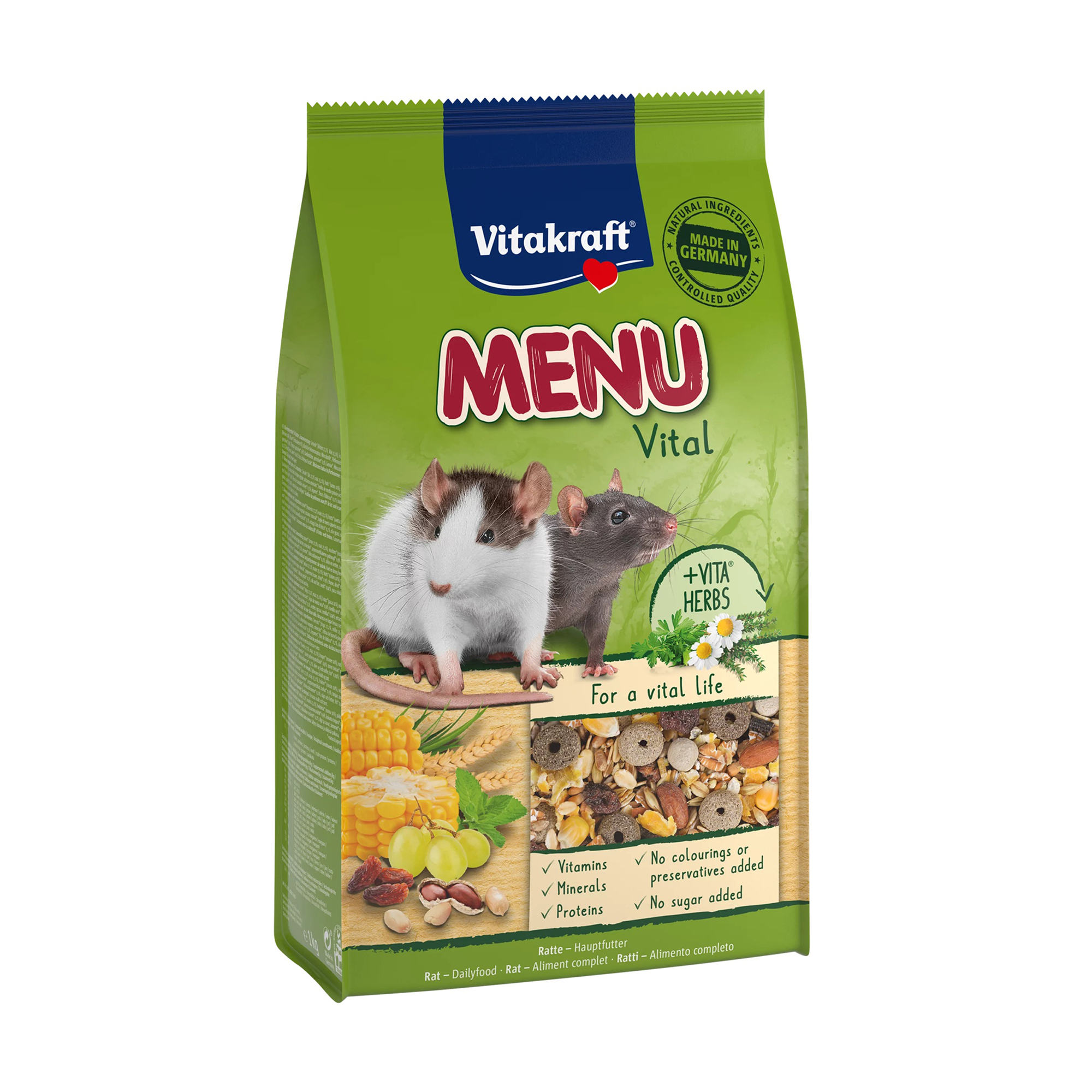 

Корм для пацюків Vitakraft Menu Vital, 1 кг