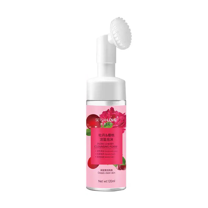 

Уцінка! Пінка для вмивання Sersanlove Peony & Cherry Cleansing Foam, 120 мл