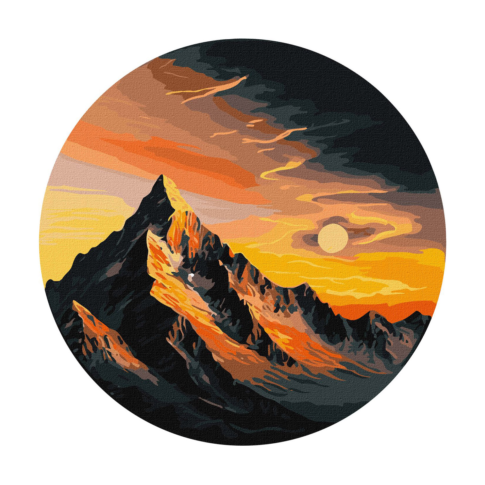 

Картина за номерами Ideyka Невідомий край, 33 см (KHO-R1038)