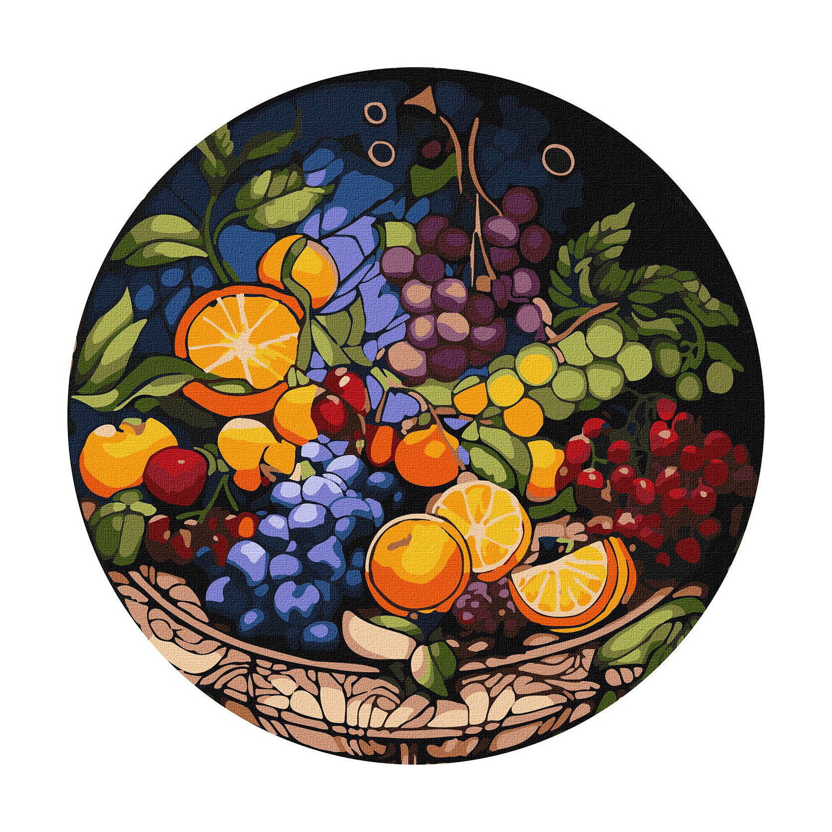 

Картина за номерами Ideyka Апетитна композиція, 39 см (KHO-R1014)