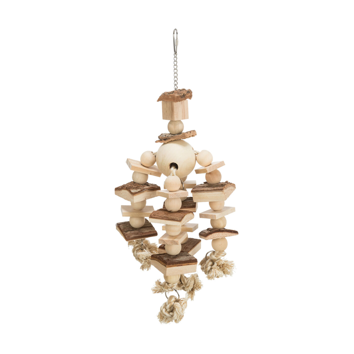

Дерев'яна іграшка для папуг Trixie Wooden Toy, 35 см