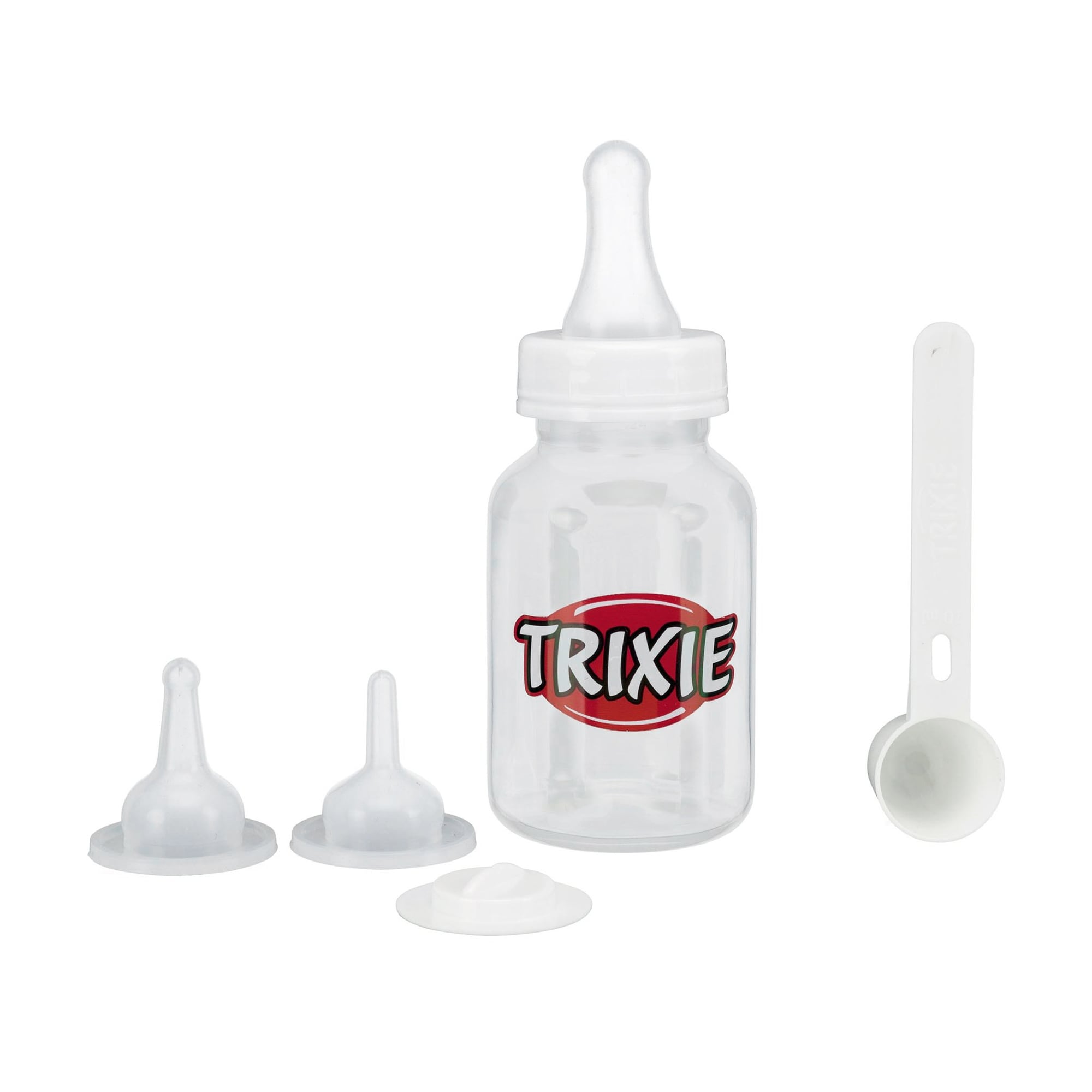 

Набір для годування кошенят та цуценят Trixie Suckling Bottle Set (соска, 3 шт + ложка, 1 шт + пляшка, 1 шт)