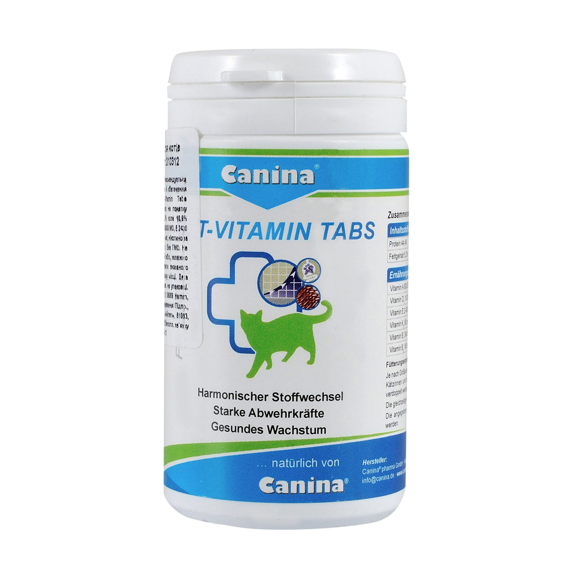 

Вітамінний комплекс для кішок в таблетках Canina Cat-Vitamin Tabs, 100 шт