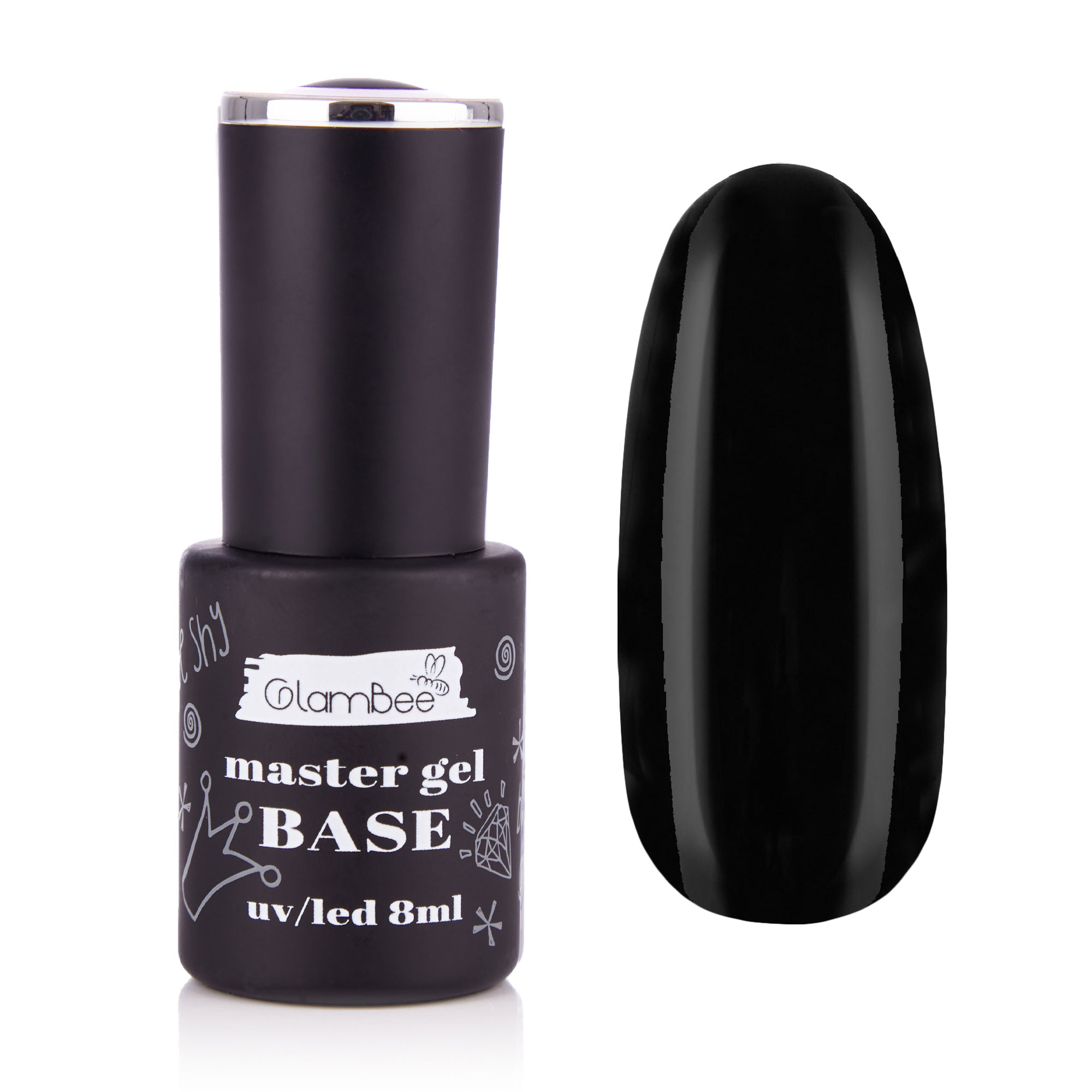 

Уцінка! Базове покриття для гель-лаку GlamBee MasterGel Color 05, 8 мл