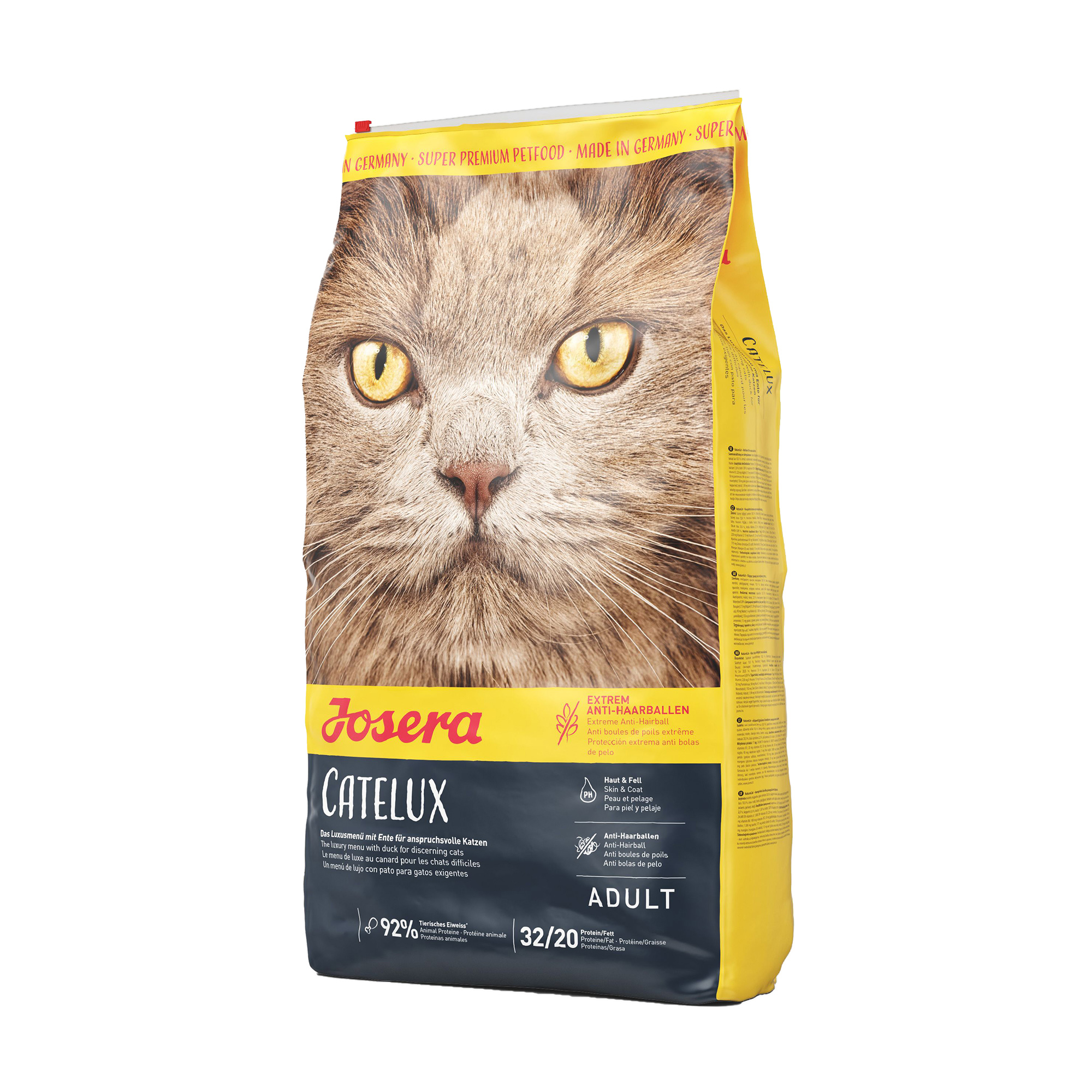 

Сухий корм для довгошерстих кішок Josera Catelux, 10 кг