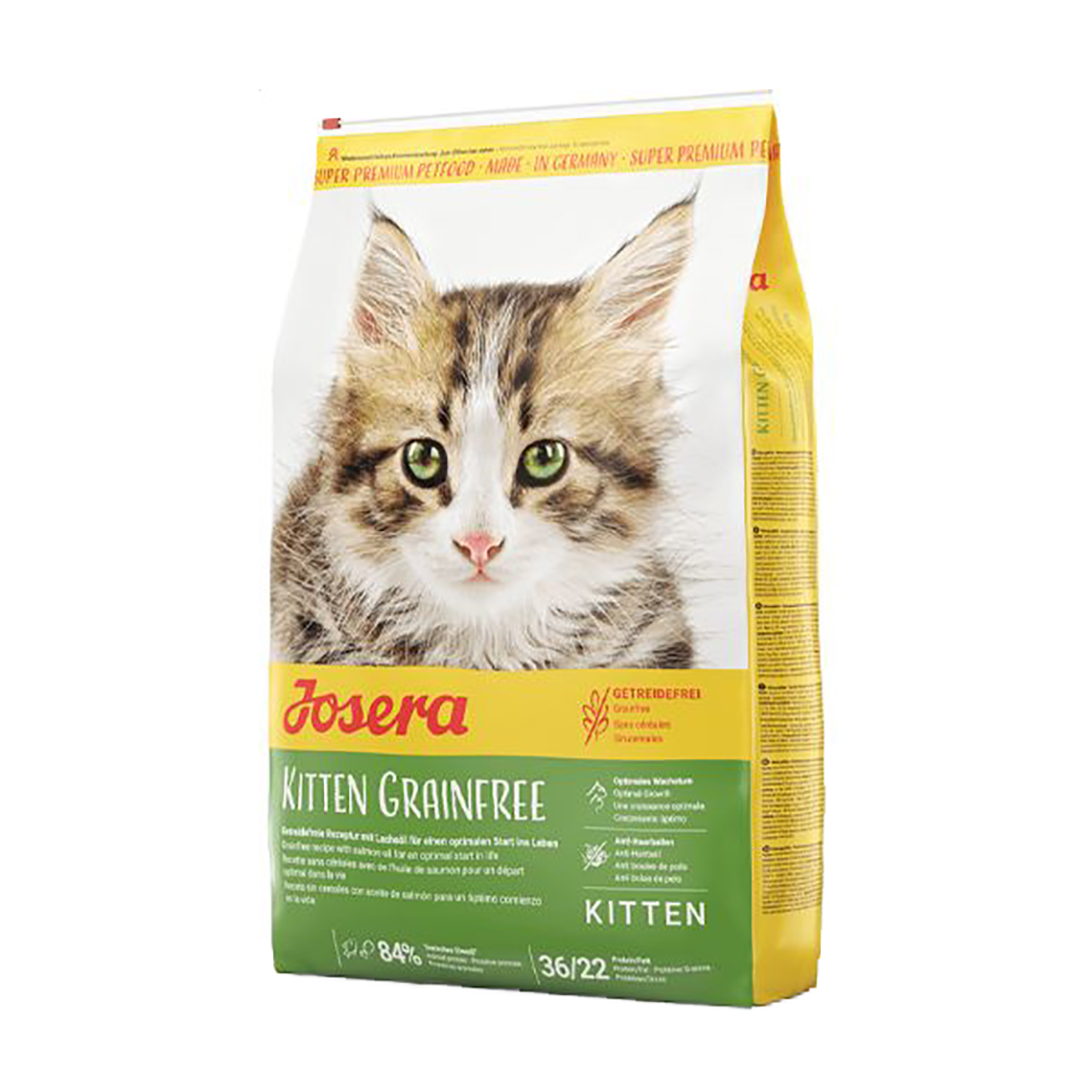 

Уцінка! Сухий корм для кошенят, вагітних та лактуючих кішок Josera Kitten Grainfree, 10 кг