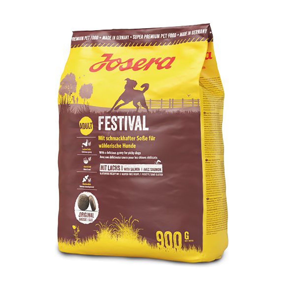 

Сухий корм для вибагливих собак Josera Festival, 900 г