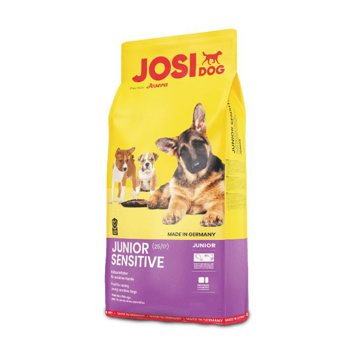 

Уцінка! Сухий корм для цуценят з чутливим травленням Josera JosiDog Junior Sensitive, 900 г