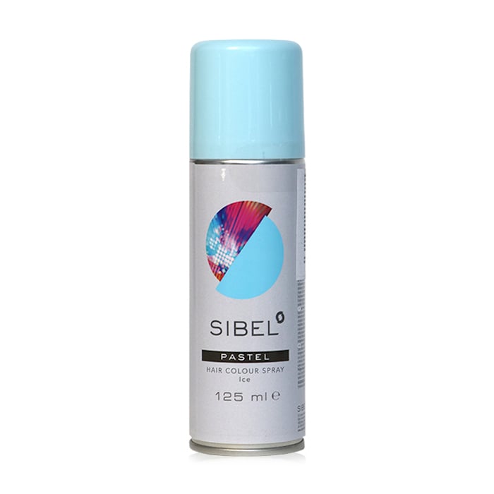Кольоровий спрей для волосся Sibel Hair Colour Spray Pastel, Ice, 125 мл