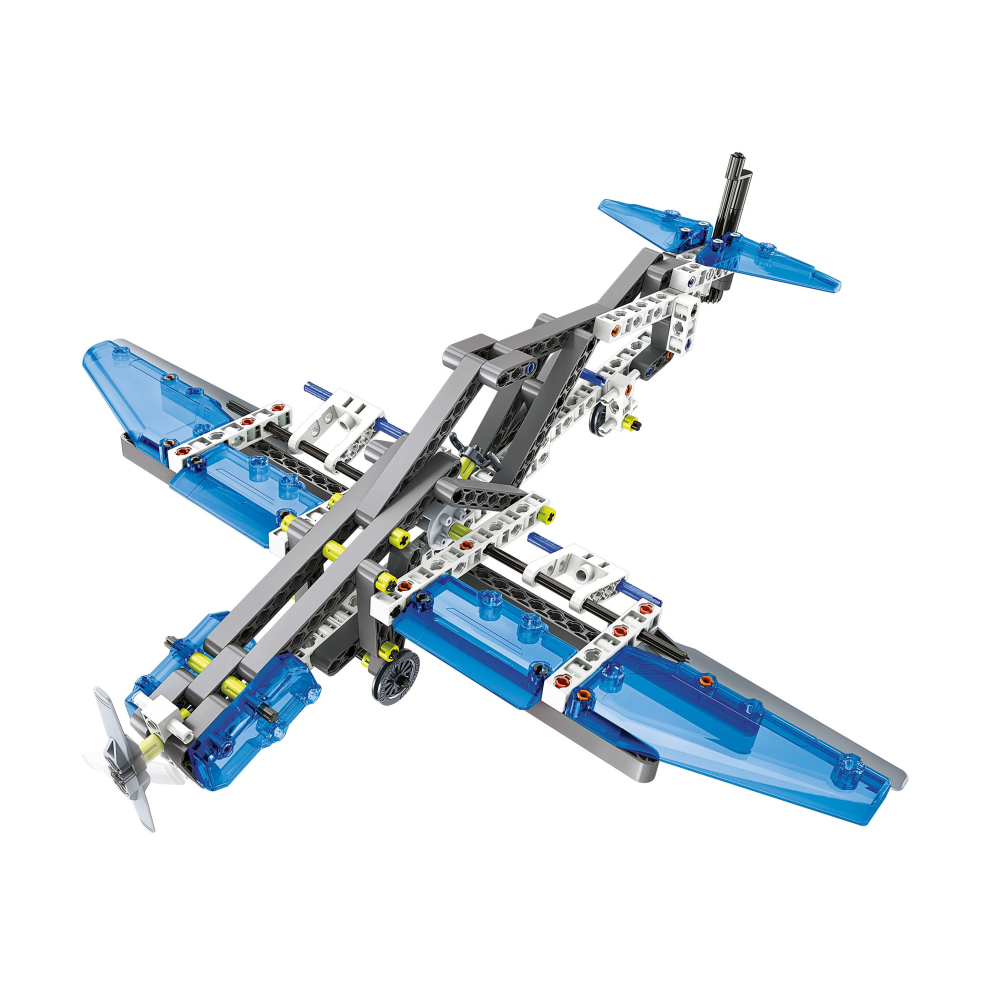 

Конструктор 10 в 1 Clementoni серії Science & Play Aeroplanes & Helicopters, 200 деталей, від 8 років (75028)