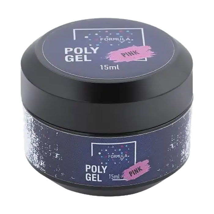 

Полігель для нігтів Formula Profi Poly Gel Pink, 15 мл