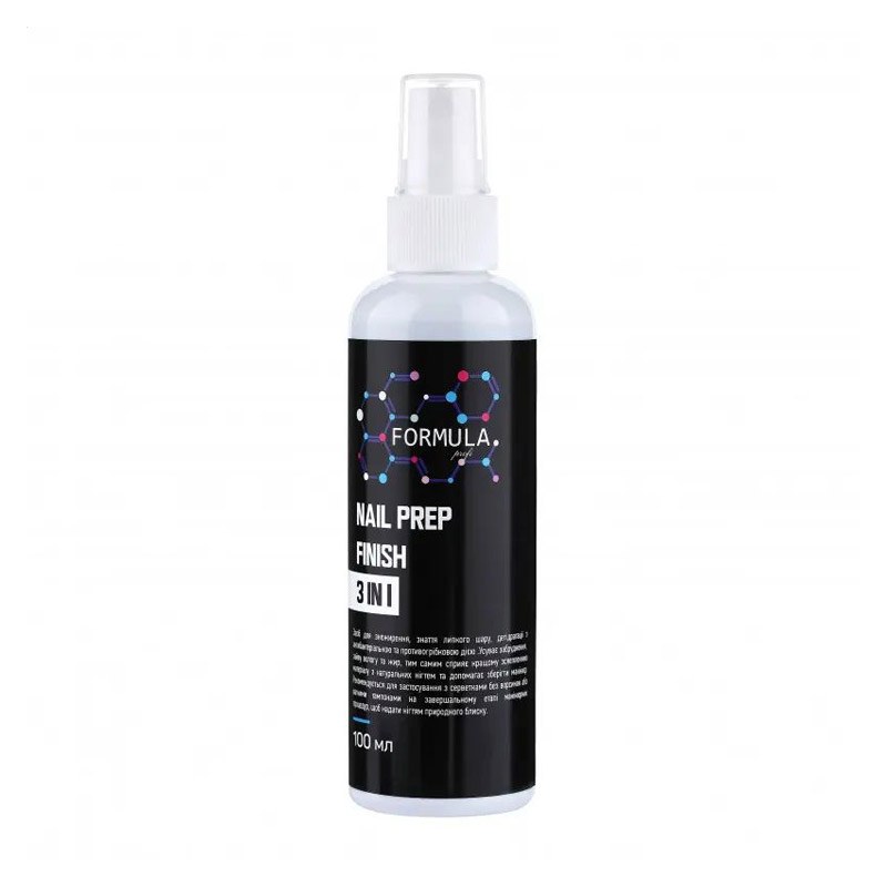 

Універсальна рідина Formula Profi Nail Prep 3 in 1 Диня, 100 мл