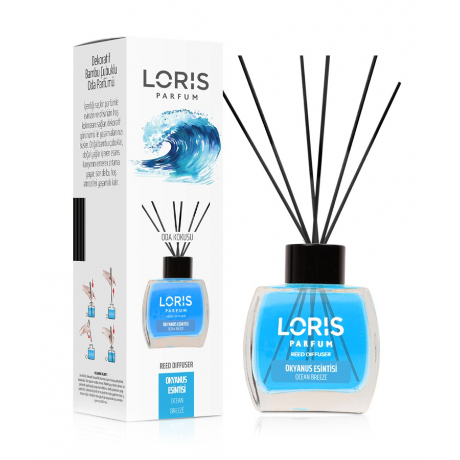 

Аромадифузор Loris Parfum Reed Diffuser Океанічний бриз, 120 мл