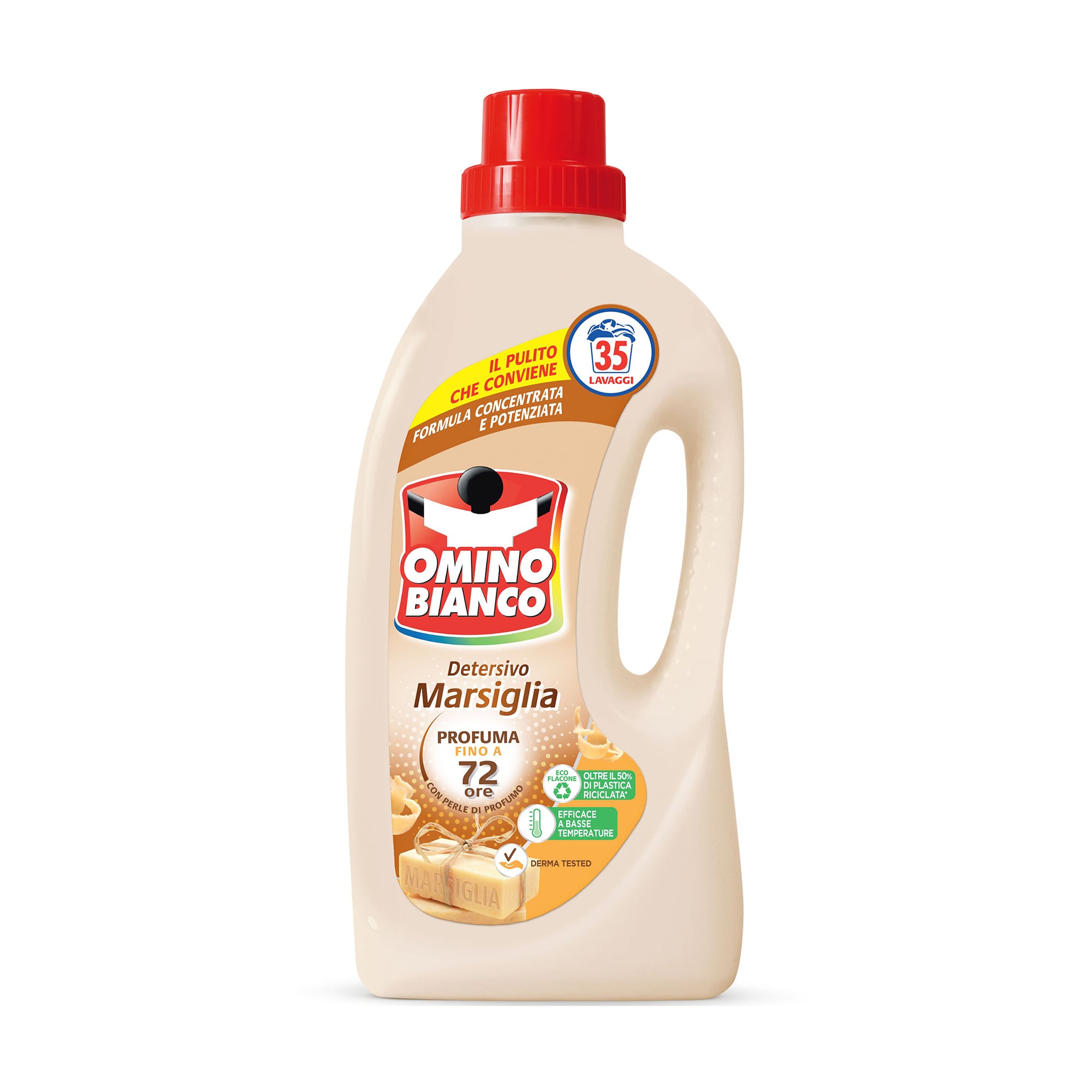 

Гель для прання Omino Bianco Марсельське мило, 35 циклів прання, 1.4 л