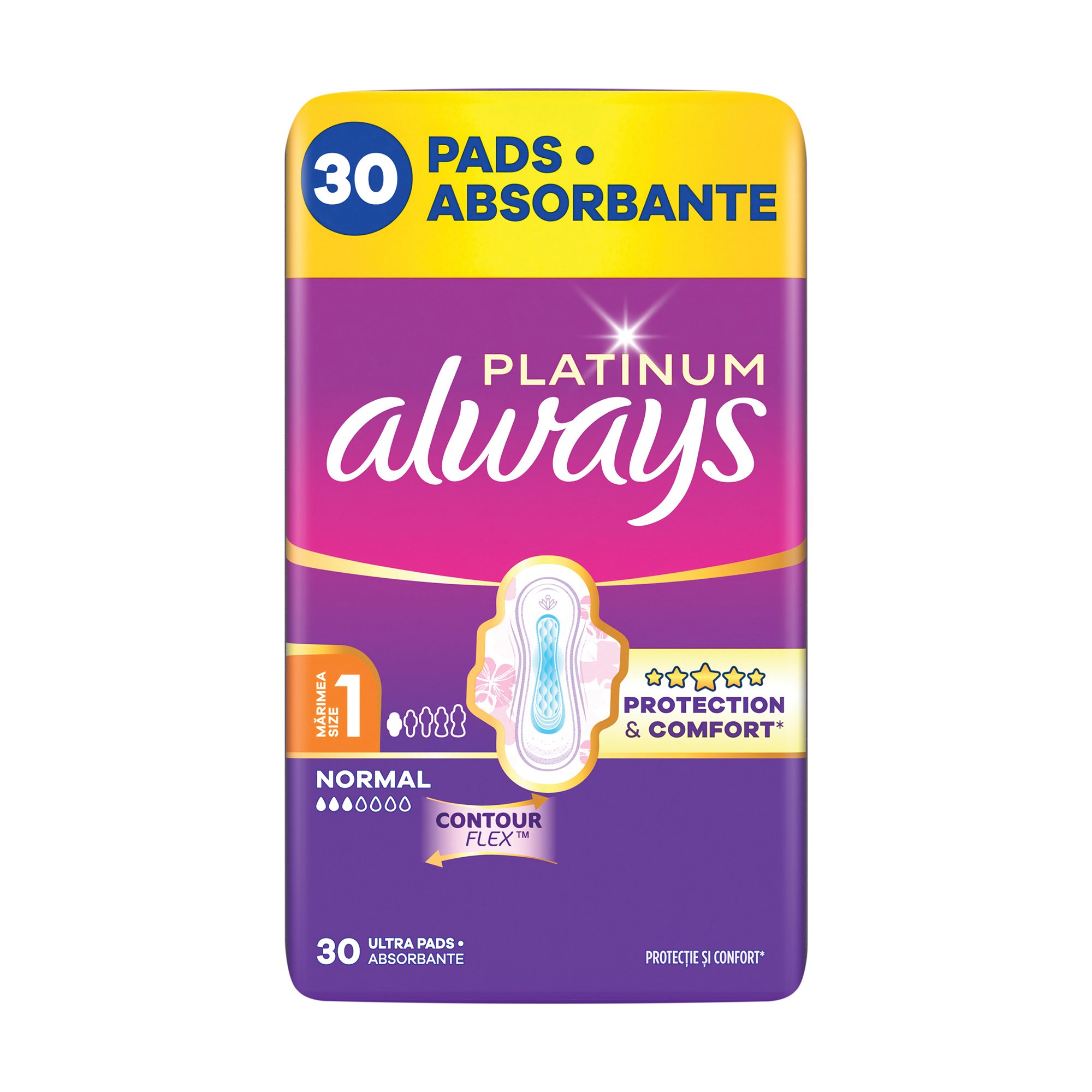 

Гігієнічні прокладки Always Platinum Normal, розмір 1, 30 шт