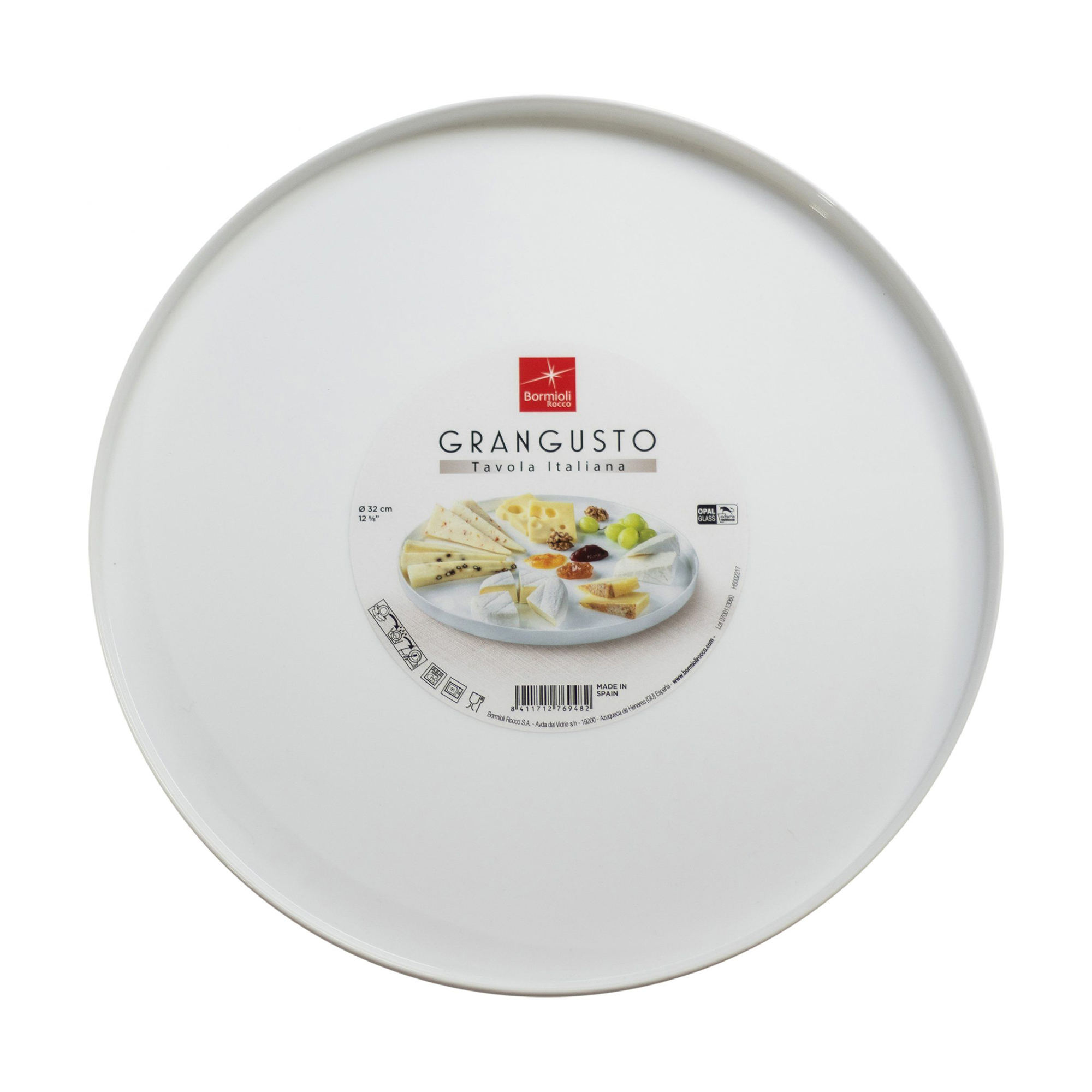 

Тарілка з високим бортом Bormioli Rocco Grangusto, 32 см (410712MDF121990)