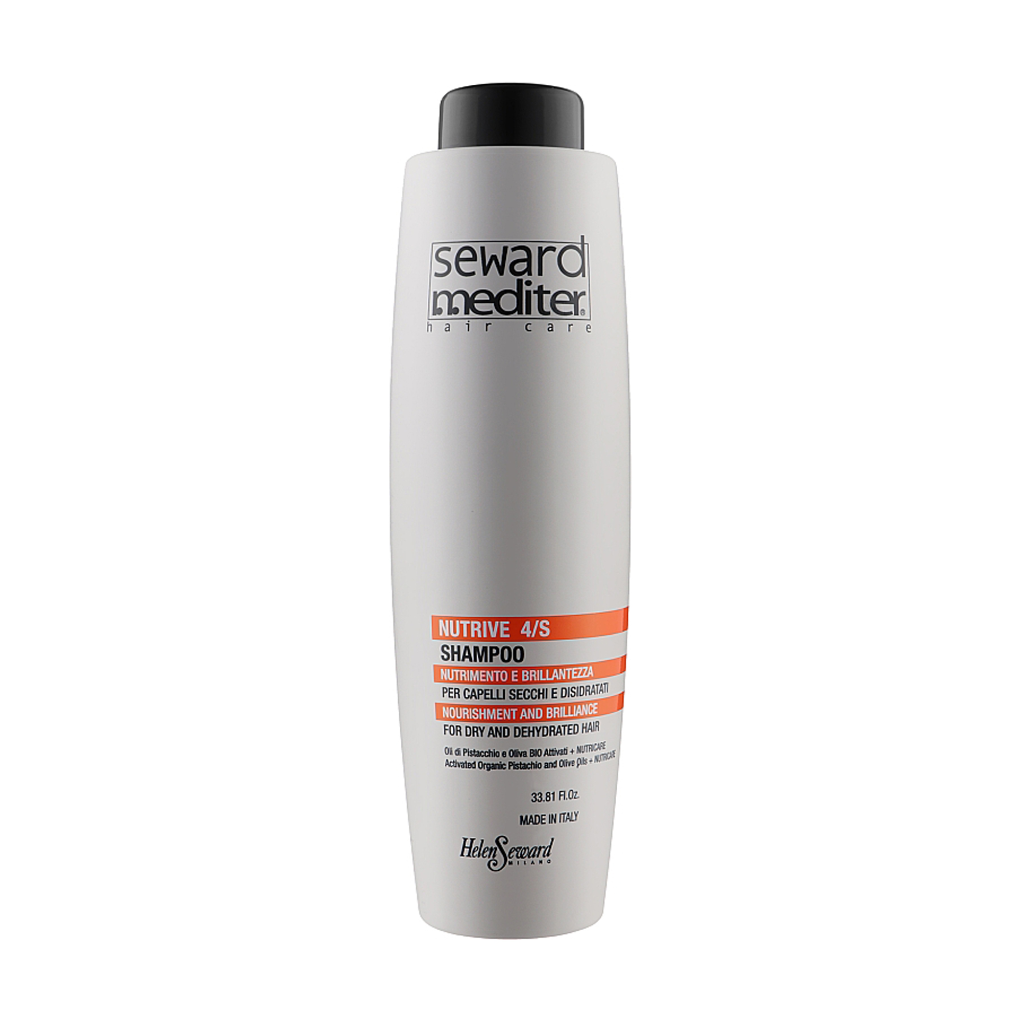 

Шампунь Helen Seward Nutrive 4/S Shampoo для живлення та надання блиску волоссю, 1 л