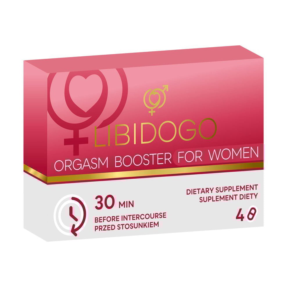 

Підвищення лібідо для жінок Libidogo Orgasm Booster For Women, 4 капсул