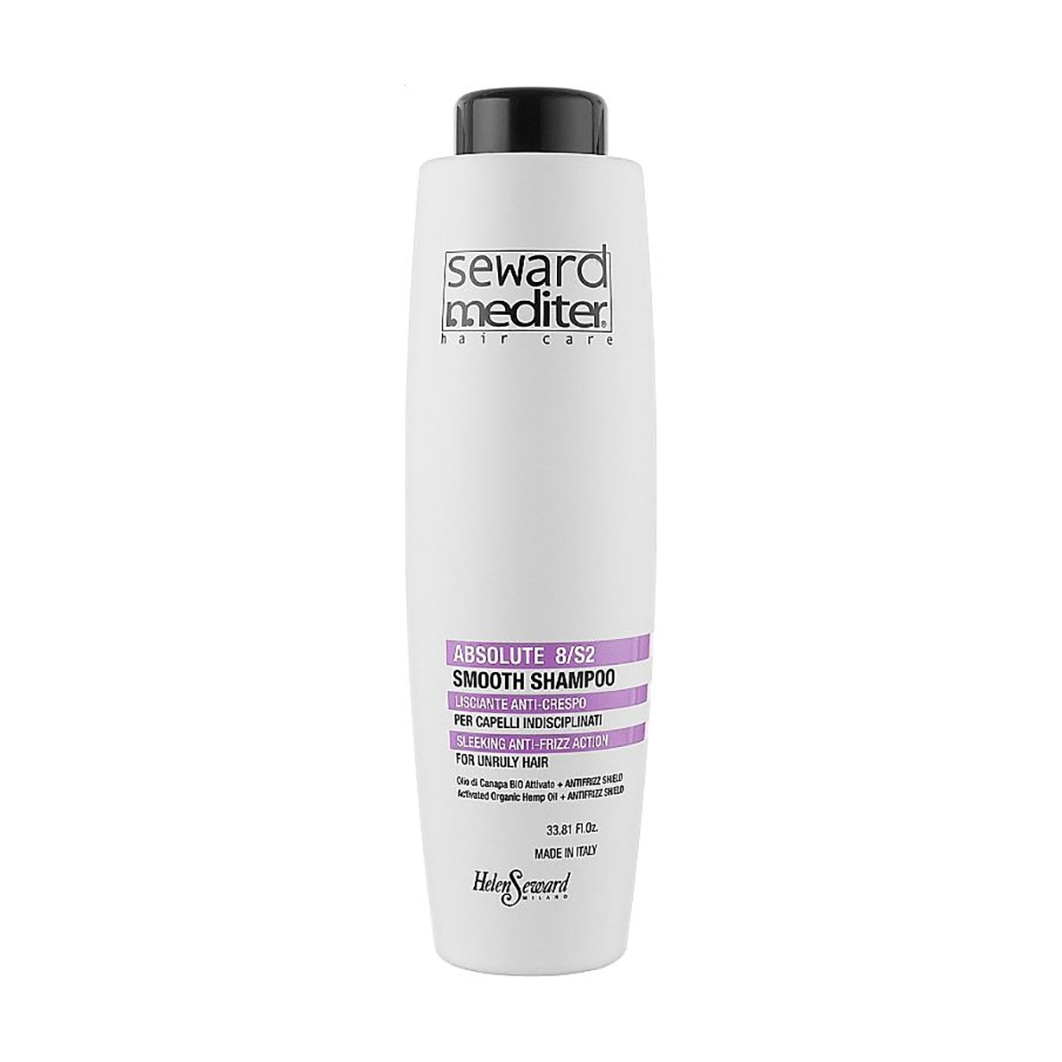 

Розгладжувальний шампунь Helen Seward Absolute 8/S2 Smooth Shampoo для неслухняного волосся, 1 л