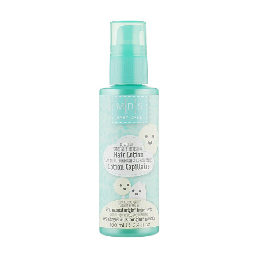 Дитячий органічний лосьйон для волосся Mades Cosmetics Baby Care Hair Lotion Rose Water And Oat Extract, 100 мл