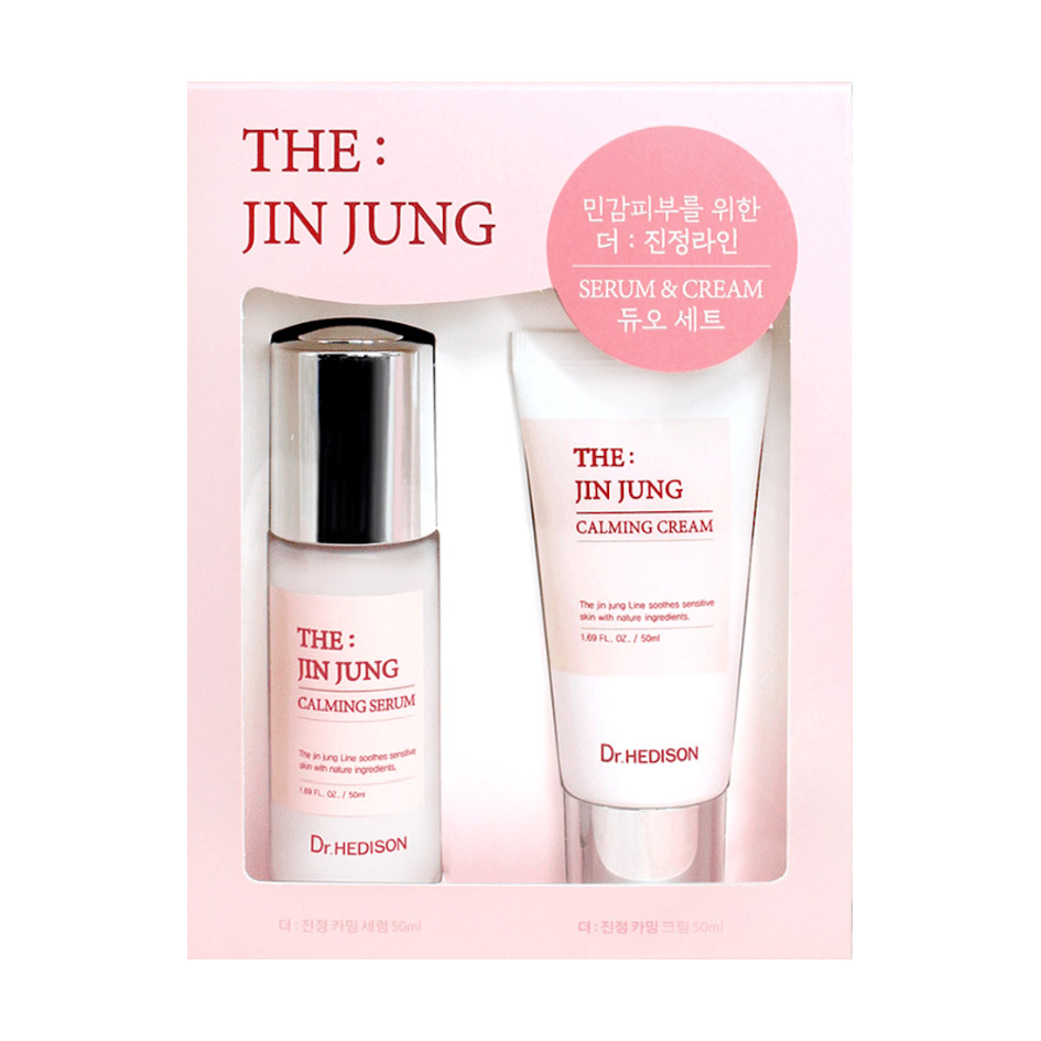 

Уцінка! Набір для чутливої та проблемної шкіри обличчя Dr.Hedison The: Jin Jung (сироватка, 50 мл + крем, 50 мл)