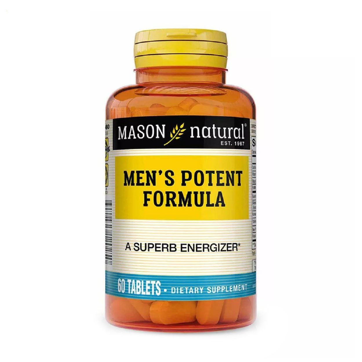 

Чоловіча формула потенції Mason Natural Men's Potent Formula, 60 таблеток