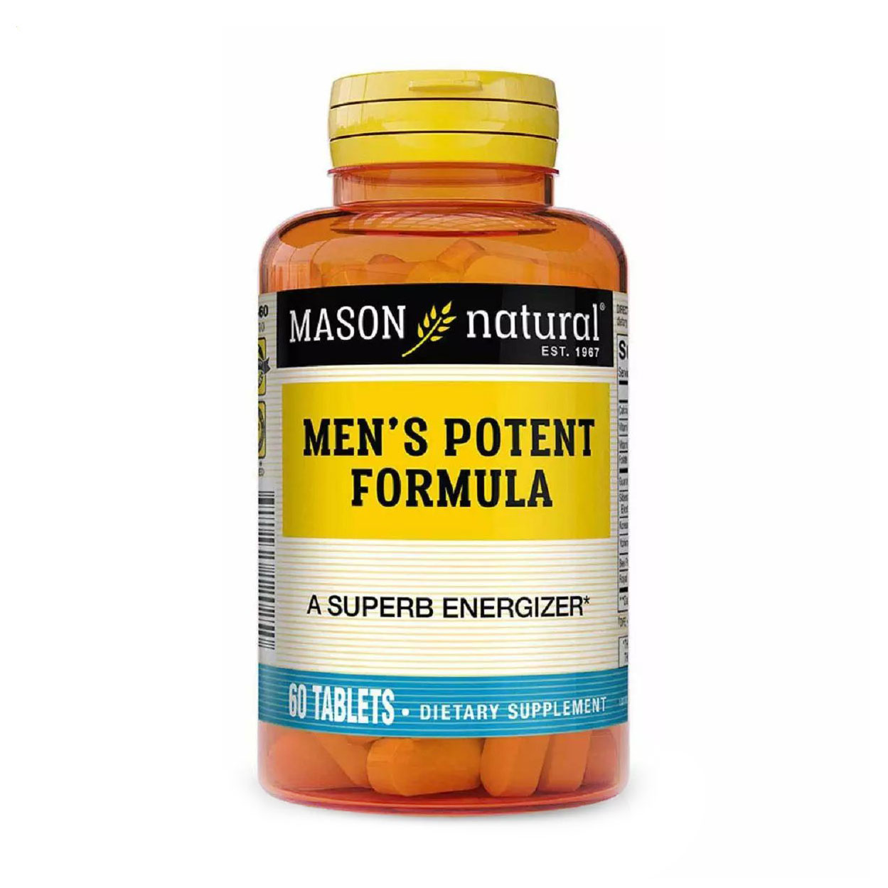 

Чоловіча формула потенції Mason Natural Men's Potent Formula, 60 таблеток