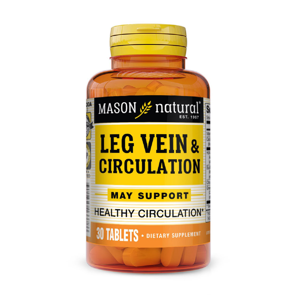 

Нормалізація венозного кровообігу Mason Natural Leg Vein & Circulation, 30 таблеток