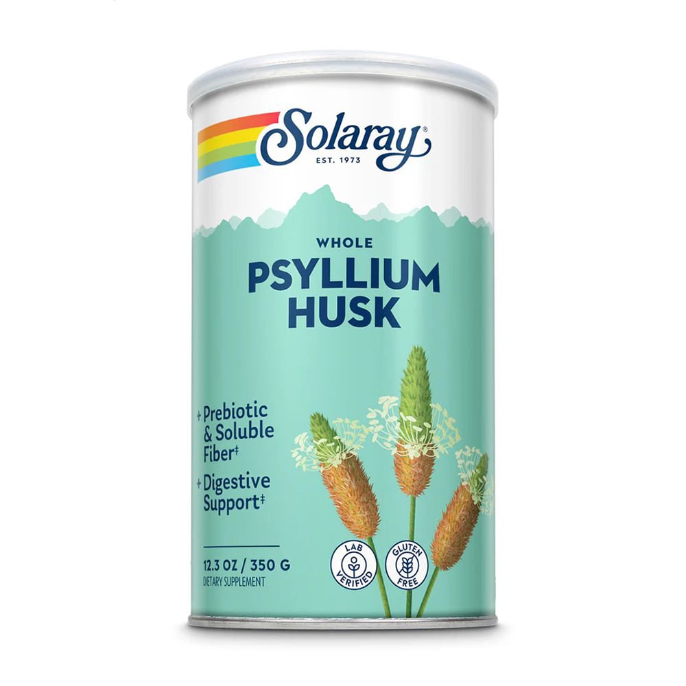 

Цілісне лушпиння подорожника Solaray Whole Psyllium Husk, в порошку, 350 г