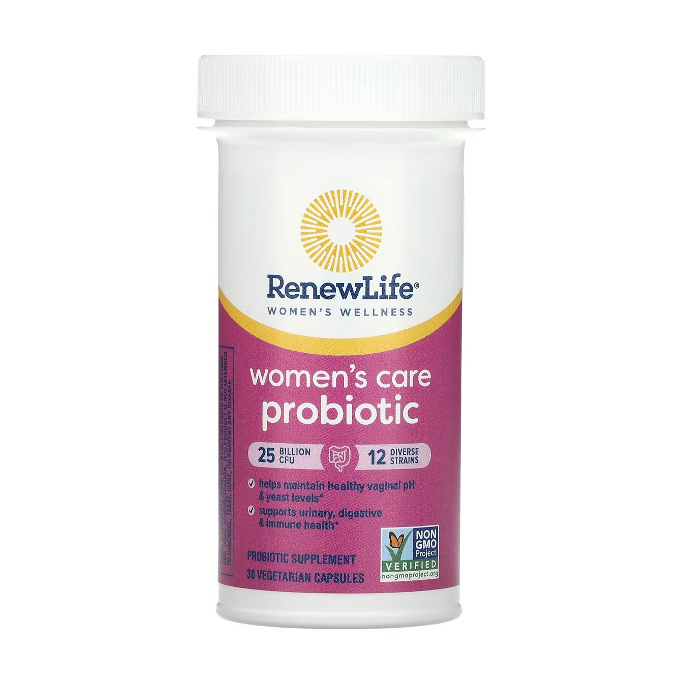 

Пробіотик для жінок Renew Life Women's Care Probiotic, 25 млрд КУО, 30 капсул