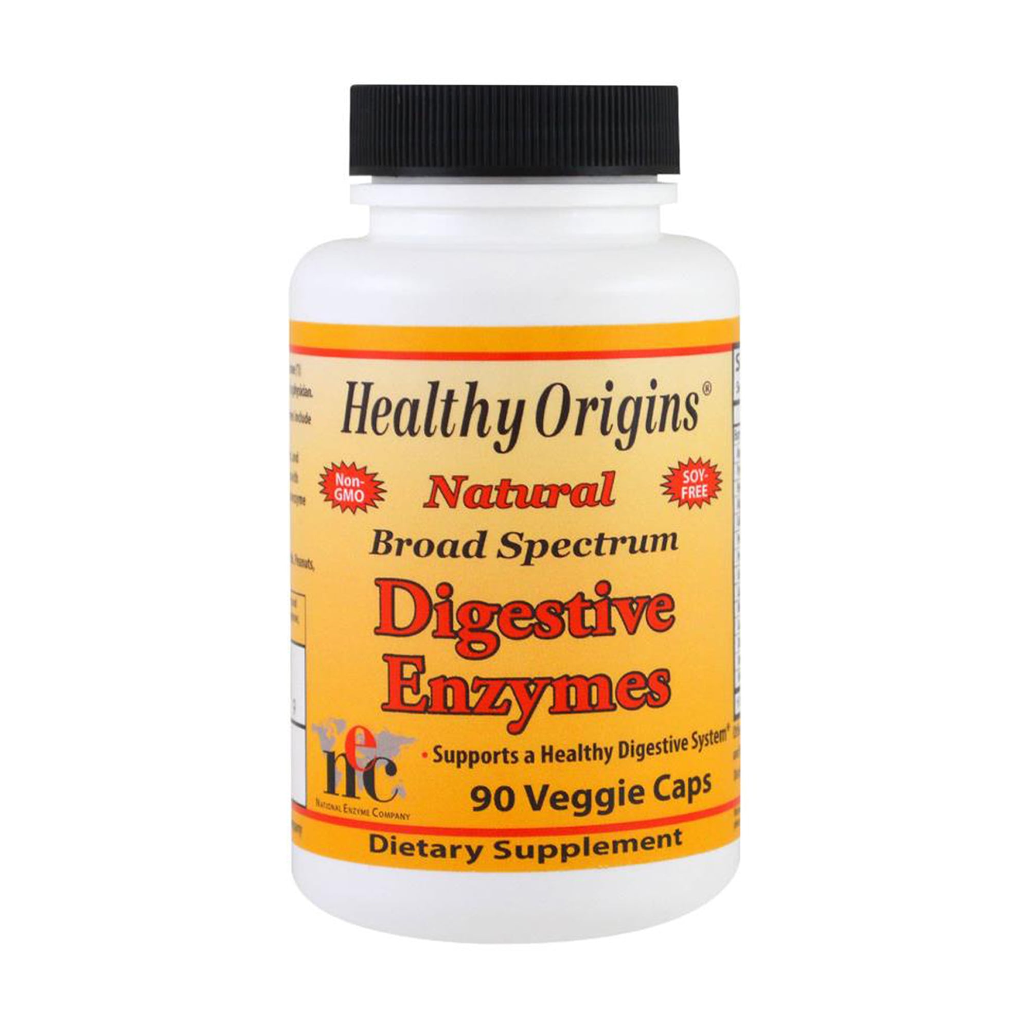 

Ферменти для поліпшення травлення Healthy Origins Digestive Enzymes, 90 веганських капсул