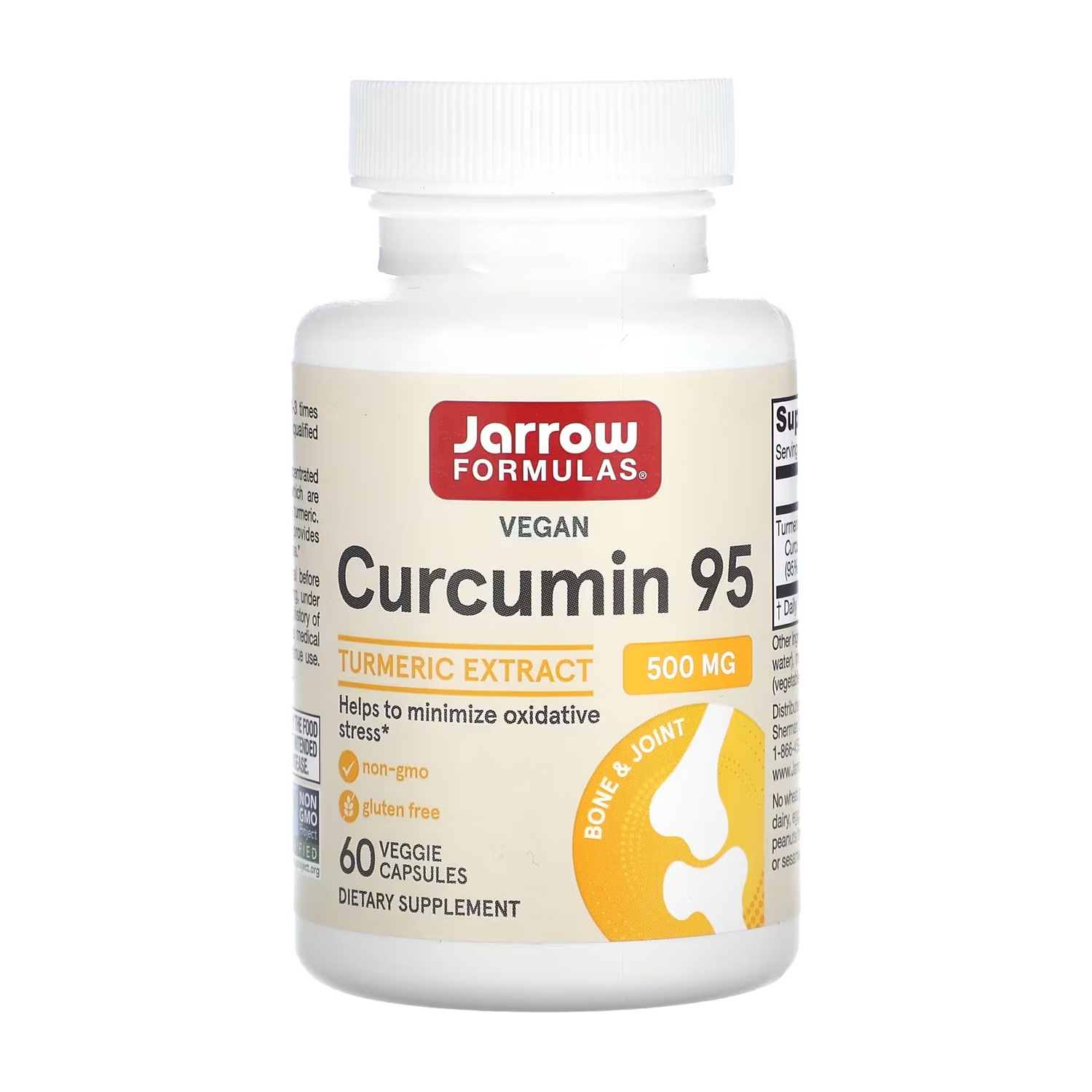 

Уцінка! Куркумін 95 Jarrow Formulas Curcumin 95, 500 мг, 60 капсул