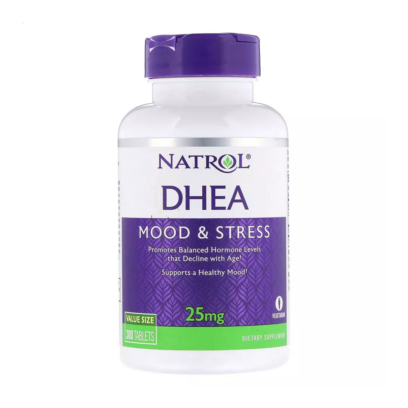 

Уцінка! Дегідроепіандростерон Natrol DHEA 25 мг, 300 таблеток