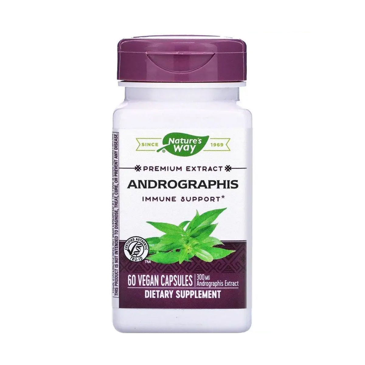 

Андрографіс Nature's Way Andrographis 300 мг, 60 капсул