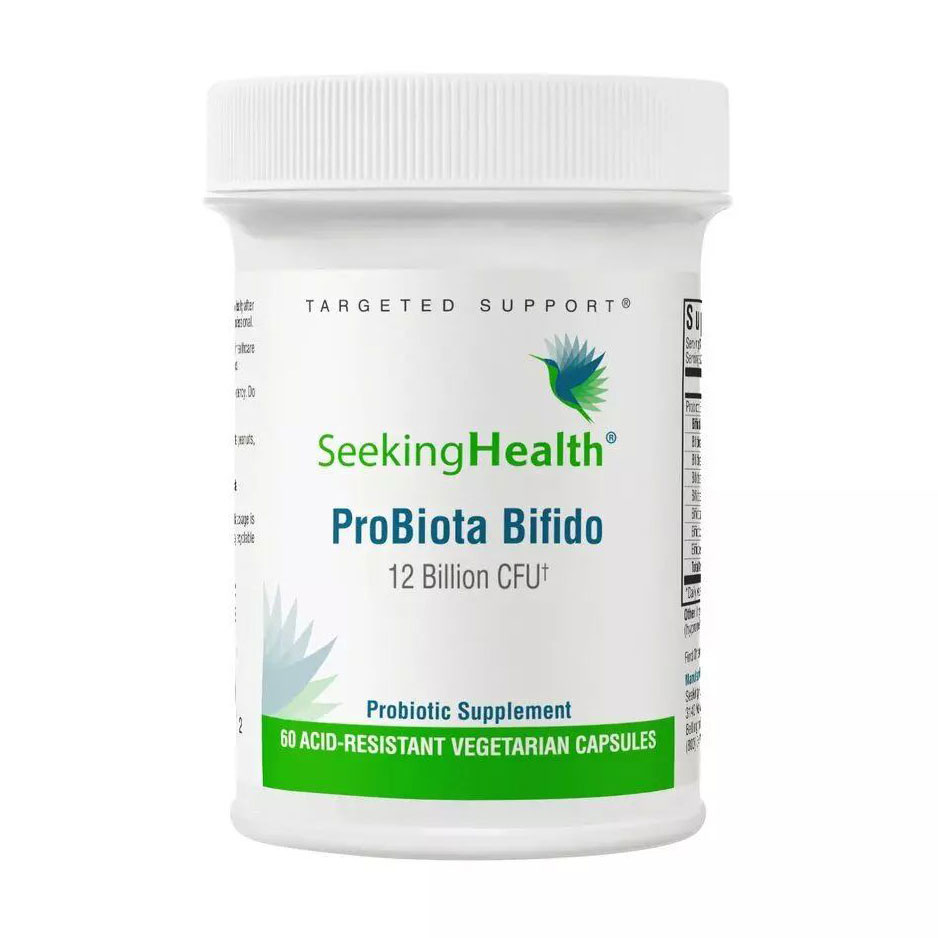 

Пробіотики Seeking Health ProBiota Bifido 12 мільярдів, 60 капсул