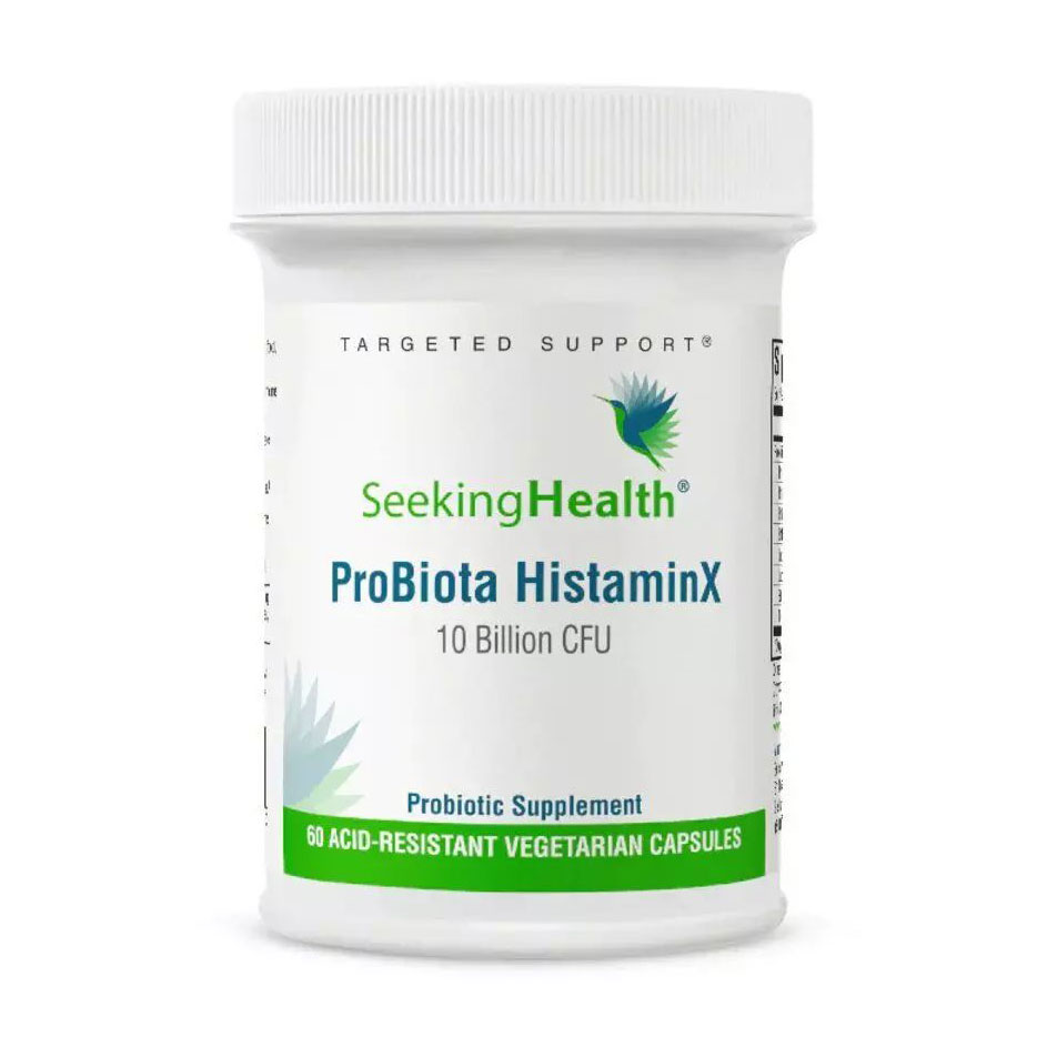 

Комплекс пробіотиків Seeking Health ProBiota HistaminX 10 мільярдів, 60 капсул