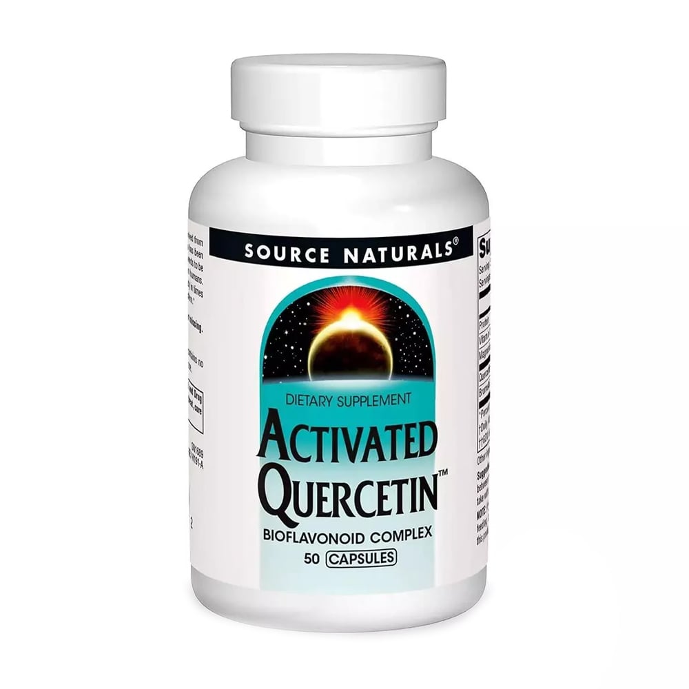 

Активований кверцетин Source Naturals Activated Quercetin, 50 капсул