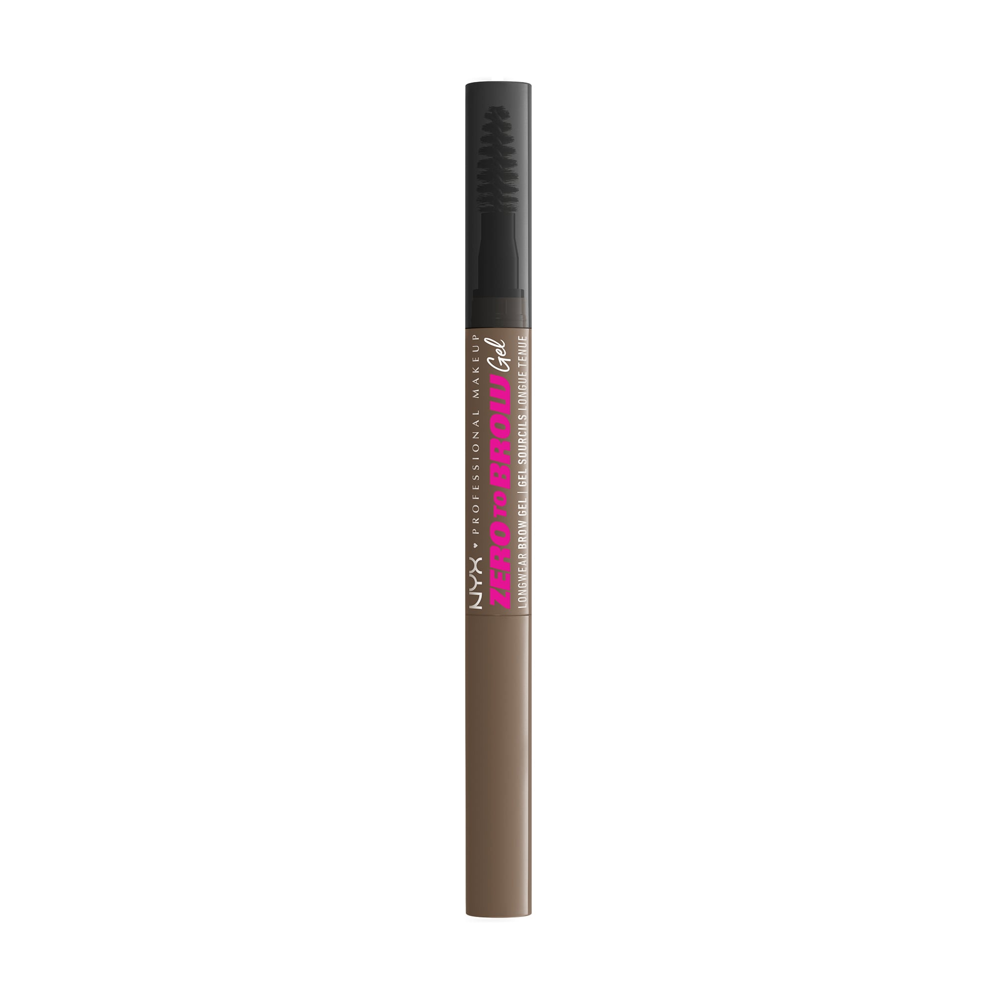 

Стійкий гель для брів NYX Professional Makeup Zero To Brow Gel 05 Ash Brown, 2 мл