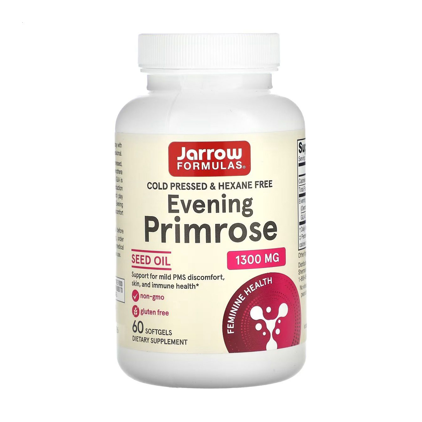 

Примула вечірня Jarrow Formulas Evening Primrose 1300 мг, 60 капсул