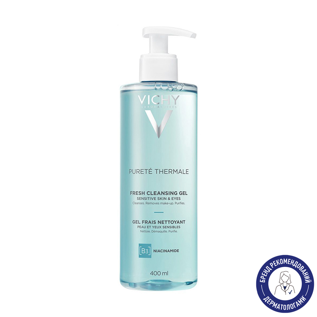 

Уцінка! Освіжальний очищувальний гель Vichy Purete Thermale Fresh Cleansing Gel, 400 мл