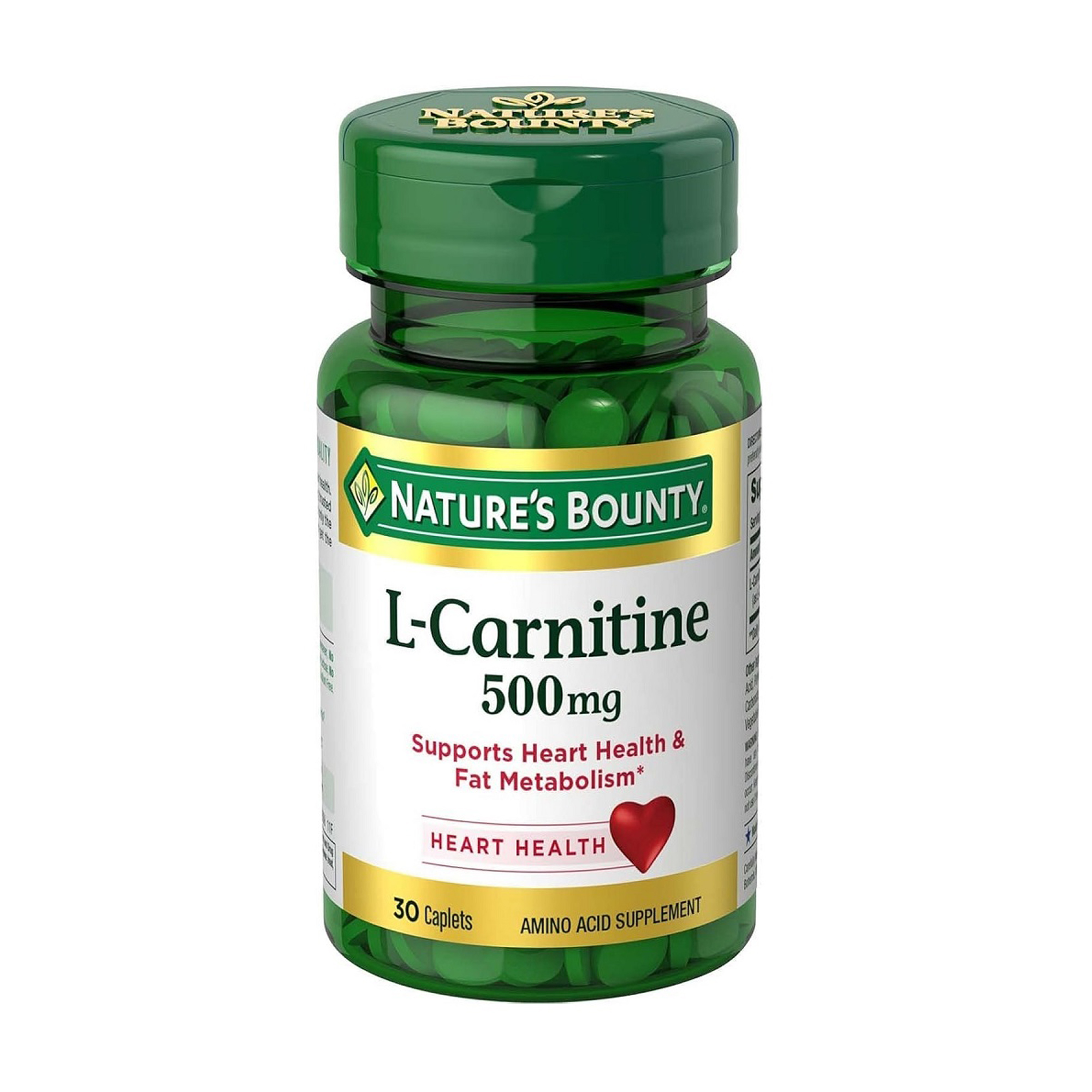 

L-Карнітин Nature's Bounty L-Carnitine 500 мг, 30 каплет